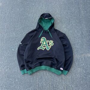 Y2K Stitches Athletic Gear Oakland A’s Athletics Hoodie Sweater Pullover